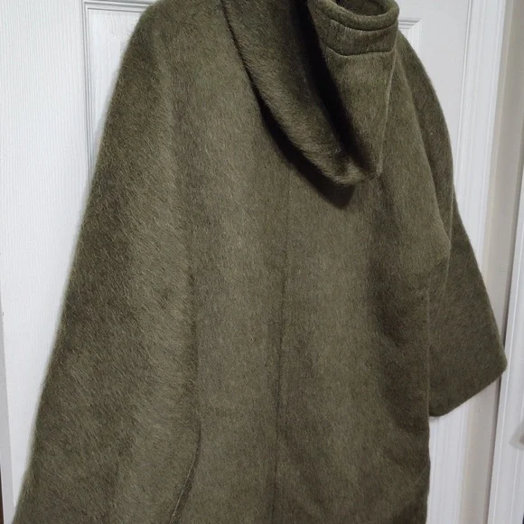 Madewell Hemford Poncho Mohair Coat - Picture 8 of 12